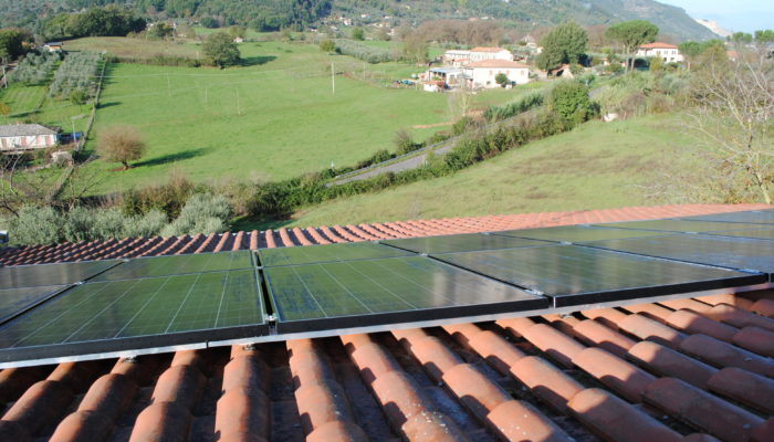 impianto fotovoltaico segni roma