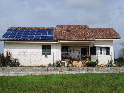 Impianto fotovoltaico in villa a Ferentino (Frosinone)
