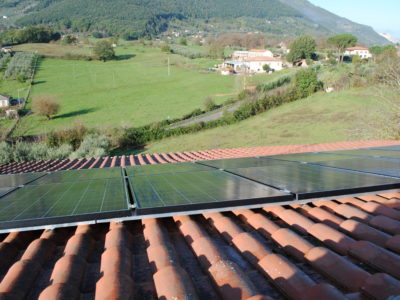 Impianti fotovoltaici casa di campagna Segni