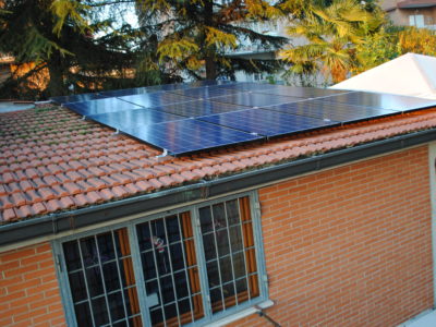 Impianto fotovoltaico in abitazione a Roma