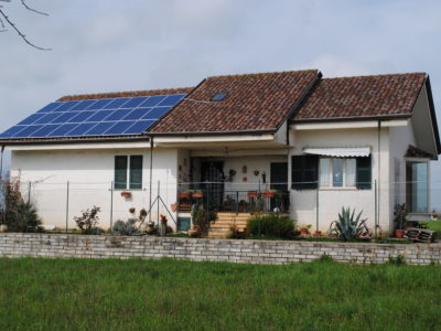Impianto fotovoltaico in villa a Ferentino (Frosinone)
