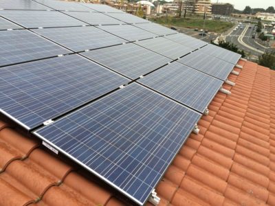 impianto fotovoltaico in villa a Roma